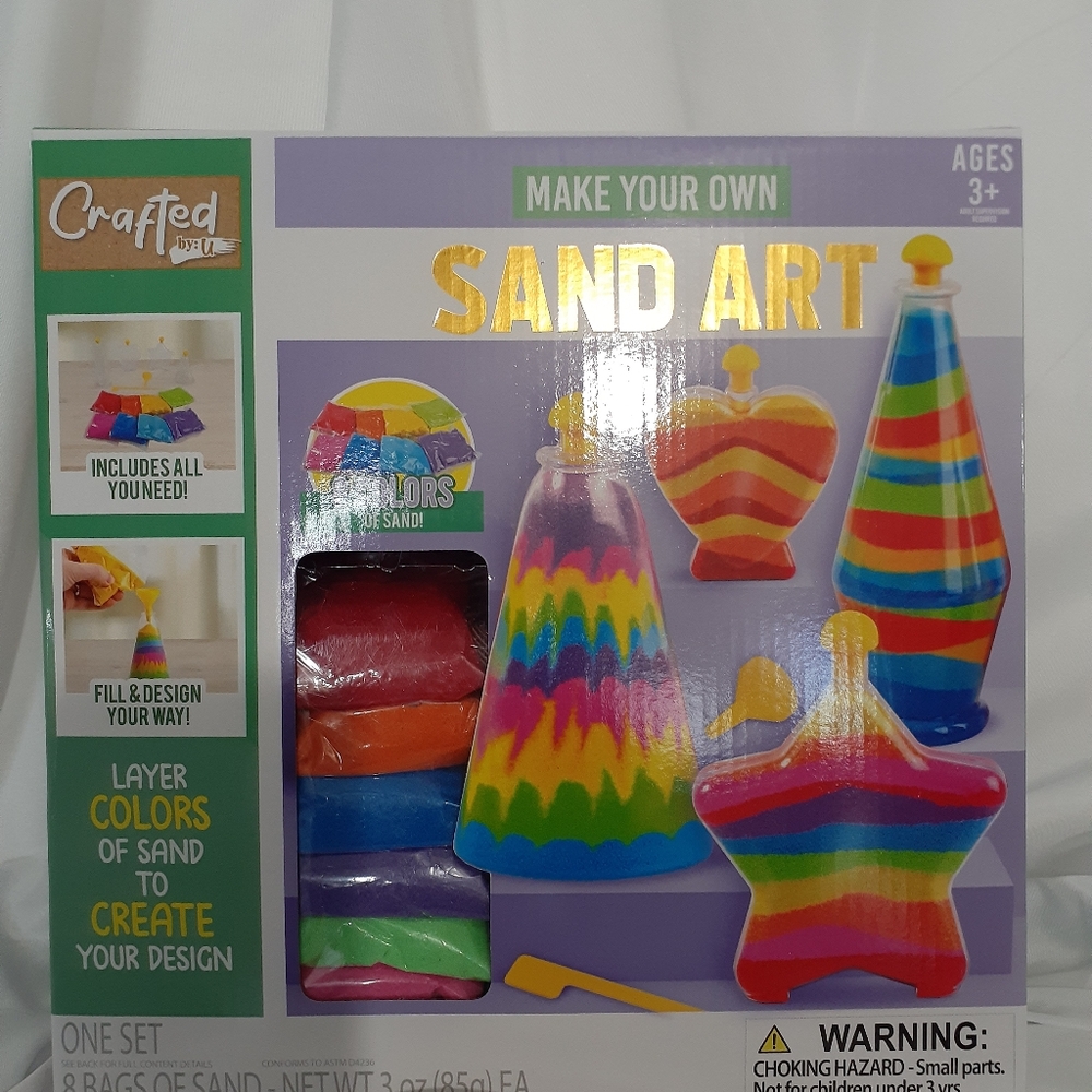 🎄Crafted by you SAND ART 6 COLORS